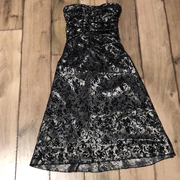 Strapless Cocktail Dress - Picture 5 of 6